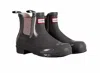 Hunter Women's Original Gloss Chelsea Boots In Gray/powder Purple