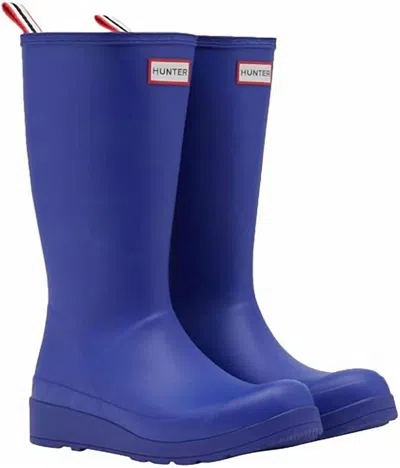 Hunter Women's Original Play Boot In Electric Storm In Blue