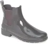 Hunter Women's Original Refined Chelsea Gloss Boot In Stratus