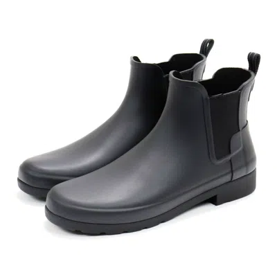 Hunter Women's Original Refined Chelsea Rain Boots In Black In Multi
