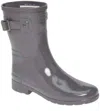 Hunter Women's Original Refined Short Gloss Rain Boot In Stratus In Multi