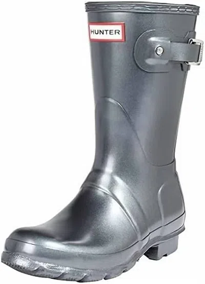 Hunter Women's Original Short Nebula Boots In Black