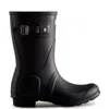 Hunter Women's Original Short Rain Boots 10 Black