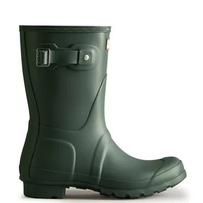 Hunter Original Waterproof Rain Boot In Green