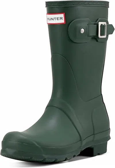 Hunter Women's Original Short Rain Boots In Green