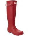 Hunter Women's Original Tall Snow Rain Waterproof Boots In Red In Red