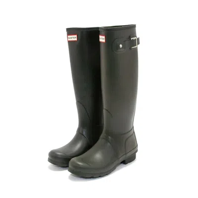 HUNTER WOMEN'S ORIGINAL TALL RAIN BOOT IN BLACK