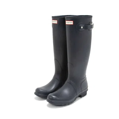 Hunter Women's Original Tall Rain Boot In Navy In Multi