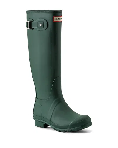 Hunter Women's Original Tall Rain Boots In Green