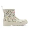 Hunter Play Short Boots Ivory 152 In Multi