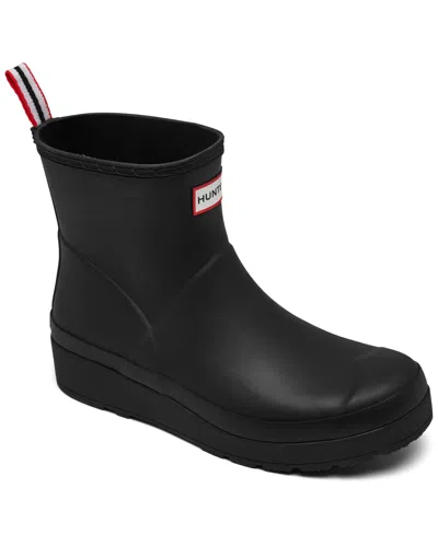 HUNTER WOMEN'S PLAY SHORT RAIN BOOTS FROM FINISH LINE