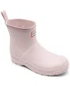 Hunter Women's Play Short Rain Boots From Finish Line In Light Natural