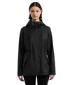 Hunter Women's Rubberized Rain Jacket In Brown
