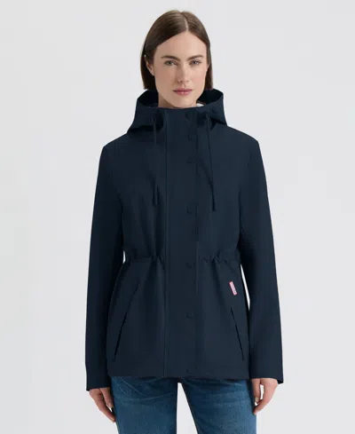 Hunter Women's Rubberized Rain Jacket In Brown