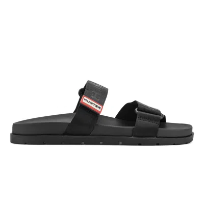 Hunter Rylee Slide Sandal In Black