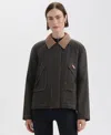 Hunter Bex Washed Wax Hunting Jacket In Brown
