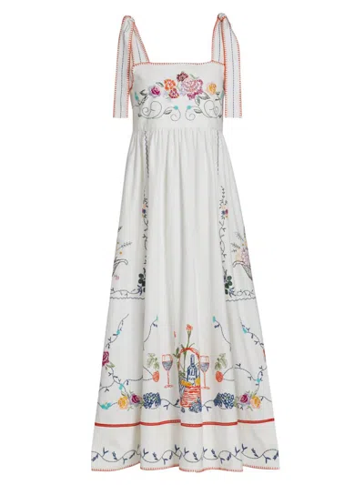 Hunter Women's Stefy Floral Cotton Midi-dress