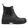 Hunter Sutton Waterproof Duck Boot In Black