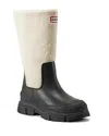 Hunter Tisha Lug Sole Waterproof Snow Boot In Light Natural