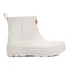 Hunter Women's Wales Waterproof Rain Booties 11 White In Multi