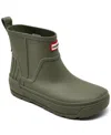 Hunter Women's Wales Waterproof Rain Booties From Finish Line In Green