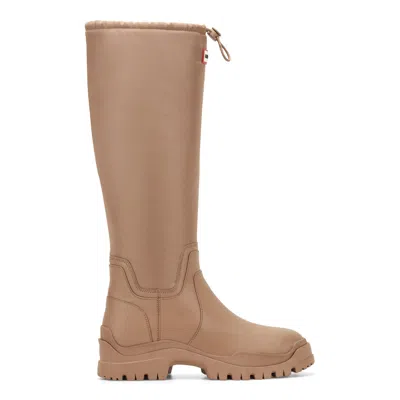 Hunter Wendy Rain Boot In Neutral
