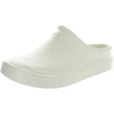 Hunter Womens Cut-out Man Made Clogs In Multi