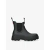 Hunter Elements Elasticated Chelsea Boots In Black