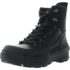 Hunter Womens Lace-up Combat & Lace-up Boots In Black