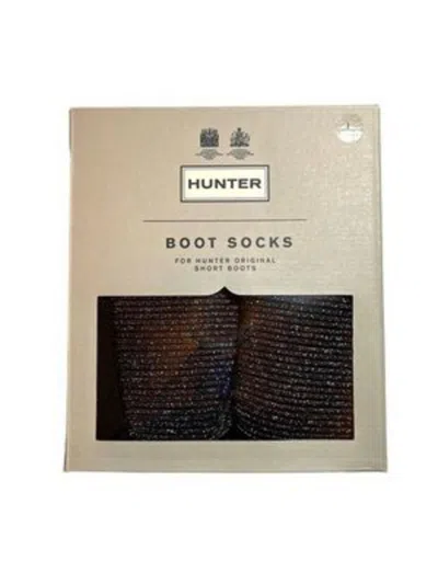 Hunter Womens Metallic Wellies Boot Socks In Multi