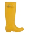 Hunter Womens Org Tall Woman Boot Yellow Size 7 Rubber