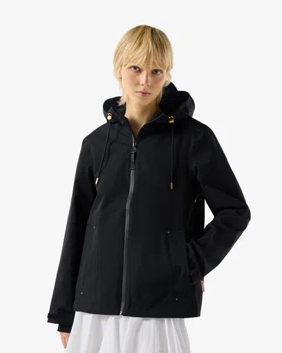 Hunter Womens Original Lightweight Waterproof Jacket In Black