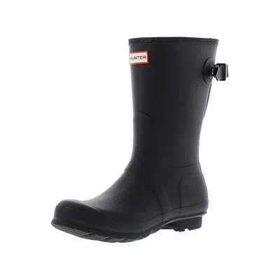 Hunter Womens Original Short Back Adjustable Rain Boots