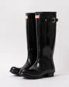 Hunter Refined Tall Gloss Slim Fit Womens Boots
