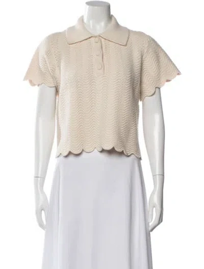 Pre-owned Hunter Wool Sweater W/ Tags In Neutrals