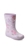 Hunter Kids' First Classic Rain Boot In Purple