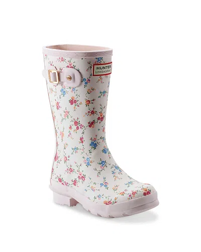Hunter X Loveshackfancy Unisex Sunrise Patchwork Confetti Bloom Rain Boots - Little Kid, Big Kid