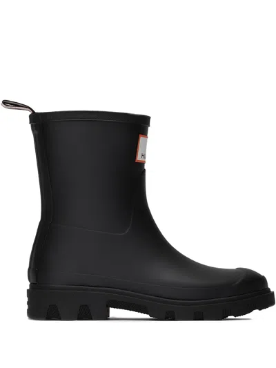 Hunter X Maison Kitsuné Boots In Black