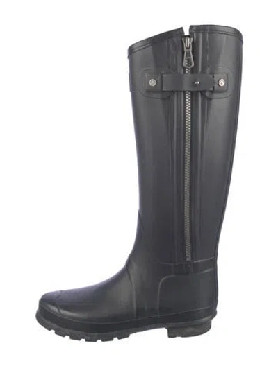 Pre-owned Hunter X Rag & Bone Rubber Rain Boots In Blue