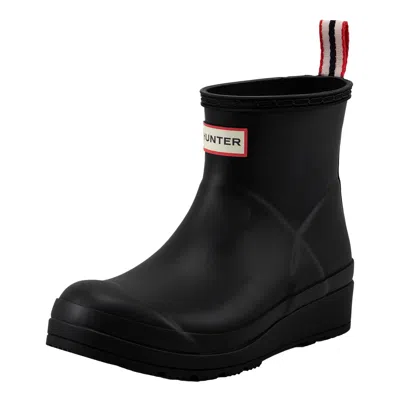 Hunters Original Play Short Rain Boot Black W-s2020rma Women's