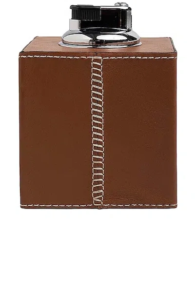 Hunting Season Large Table Lighter In Cognac