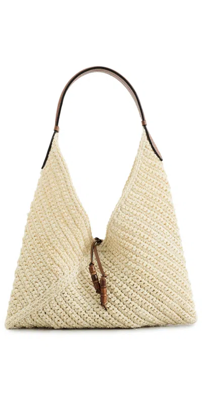 Hunting Season Small Origami Bag Natural In Brown