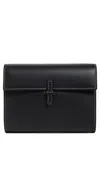 Hunting Season Small Soft Clutch In Nappa Black
