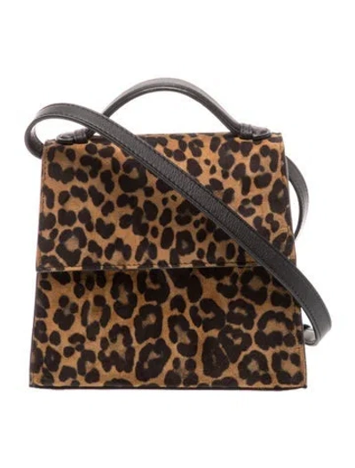 Pre-owned Hunting Season Suede Top Handle Bag In Multi