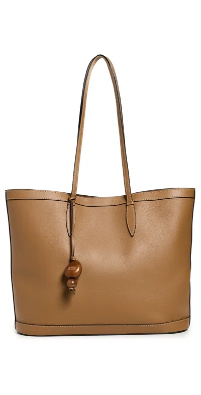 Hunting Season Tote In Nappa Camel