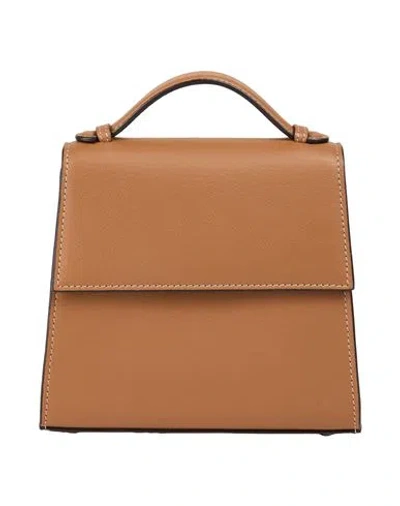 Hunting Season Woman Handbag Camel Size - Leather In Sand