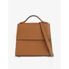 Shop Hunting Season Womens Camel The Small Leather Top-handle Bag