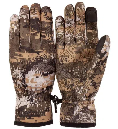 Huntworth Men's  Macomb Fused Wp Waterproof Hunting Gloves In Brown