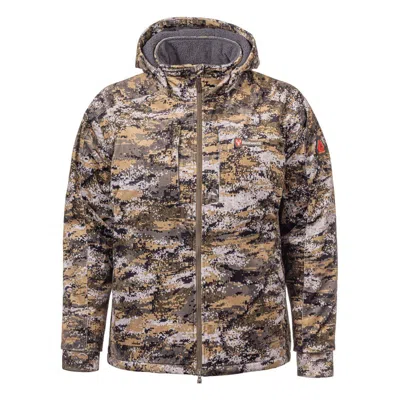 Huntworth Men's  Matterhorn Heat Boost Hooded Jacket In Brown