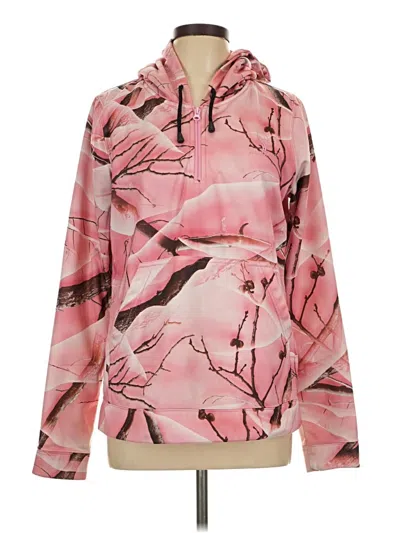 Pre-owned Huntworth Windbreaker Jacket In Pink
